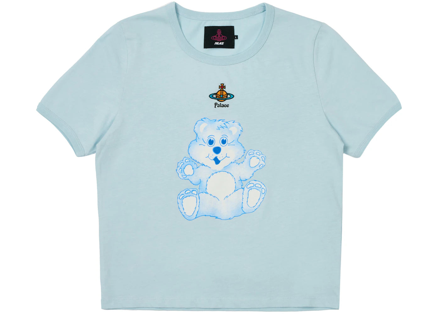Palace x Vivienne Westwood Baby Tee Baby Blue