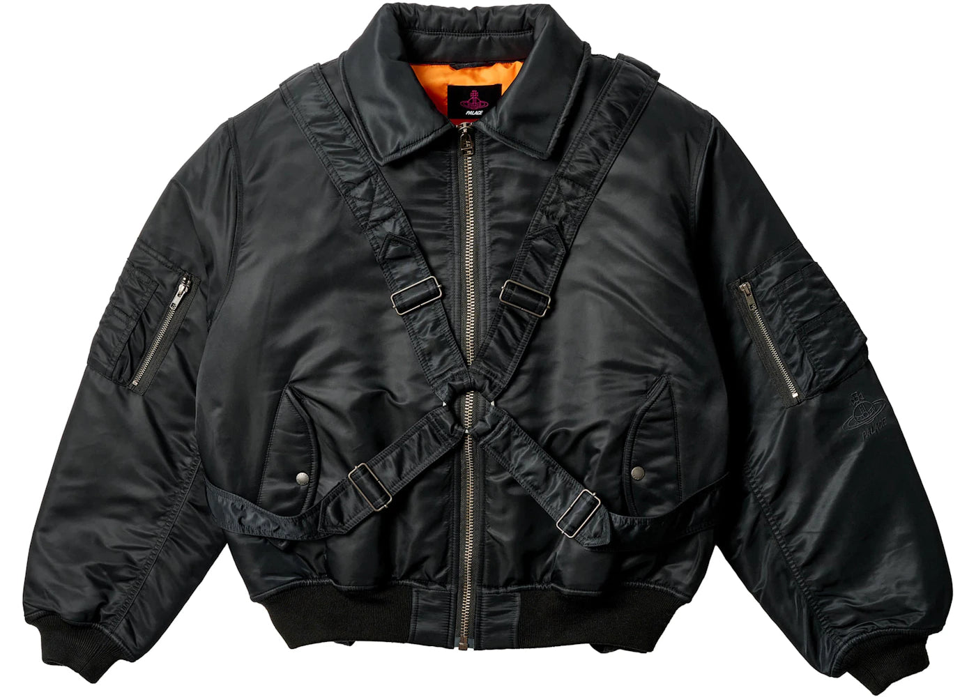 Palace x Vivienne Westwood Flight Jacket Black