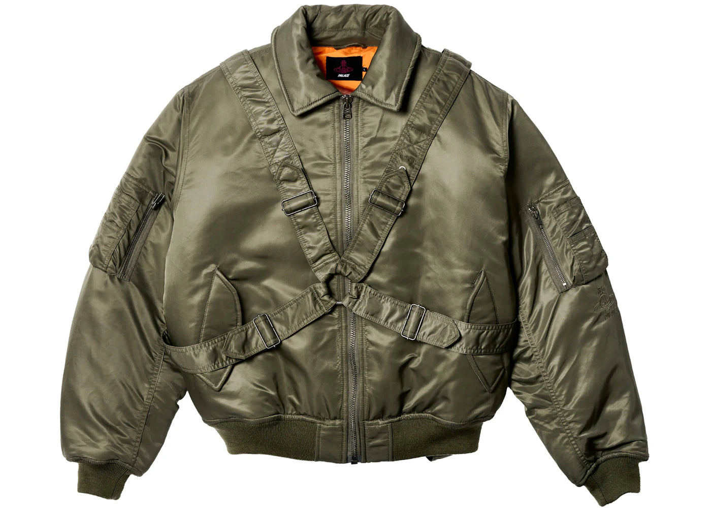 Palace x Vivienne Westwood Flight Jacket Olive