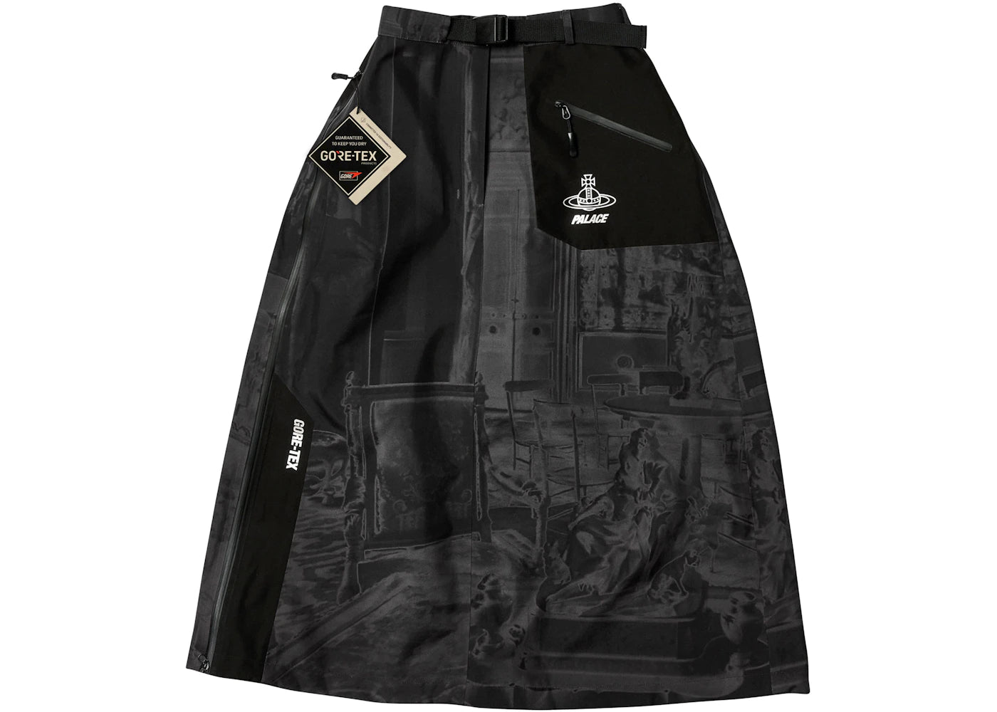 Palace x Vivienne Westwood GORE-TEX Skirt Mono Print