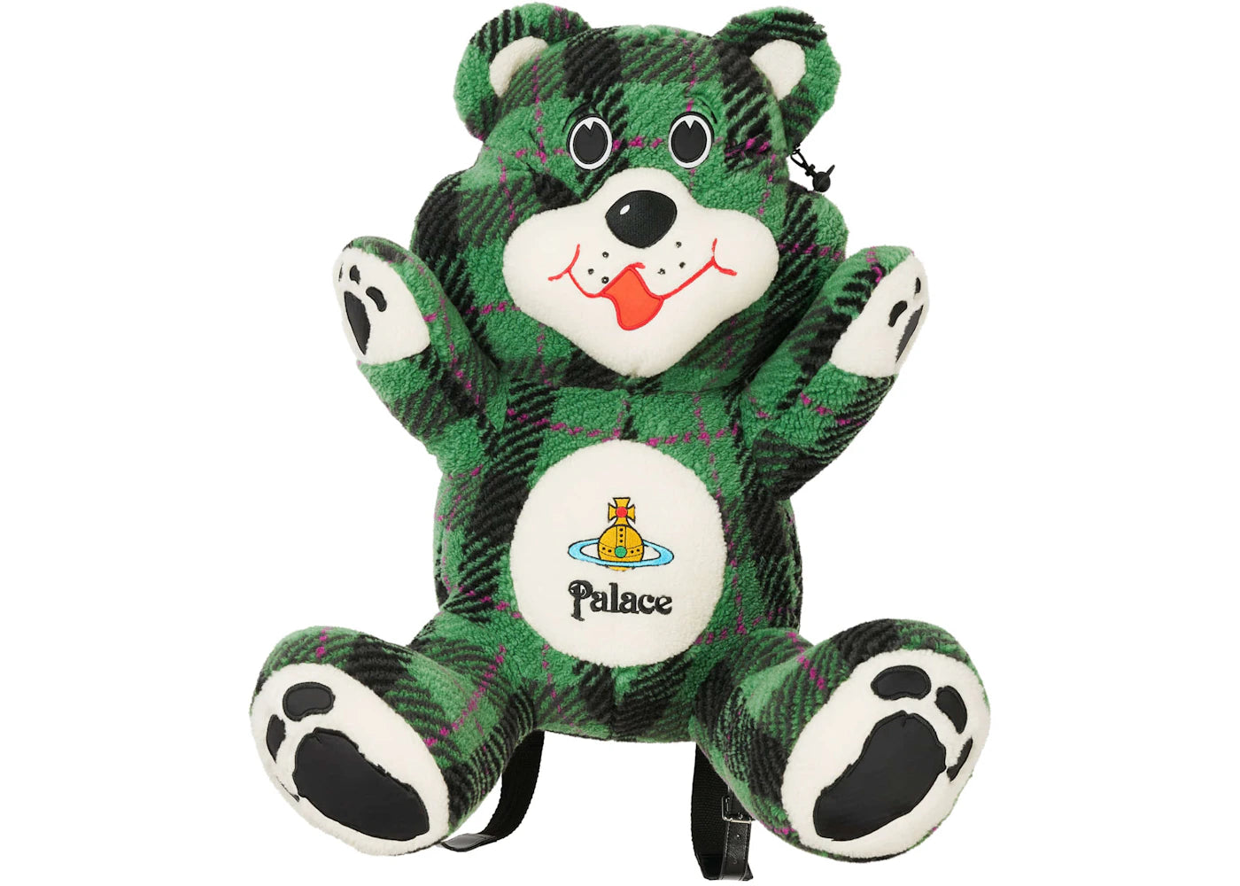 Palace x Vivienne Westwood Teddy Bag Green Tartan