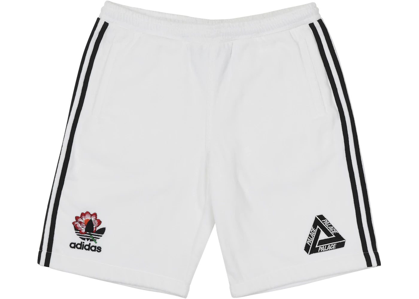 Palace x adidas Palaste Towel Shorts White