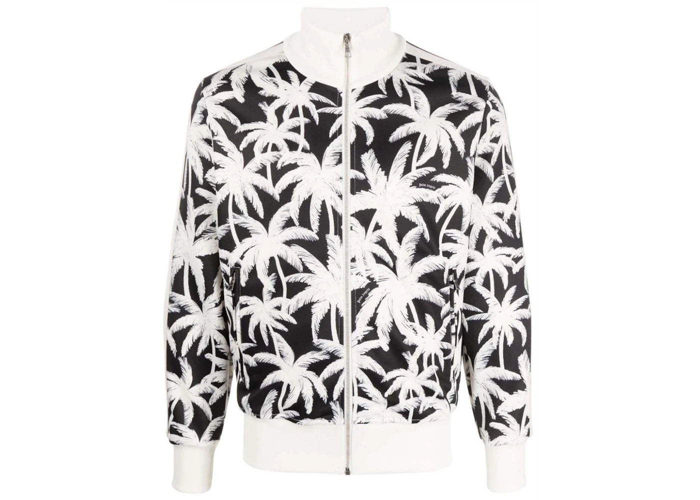 Palm Angels All Over Palms Track Jacket White/Black