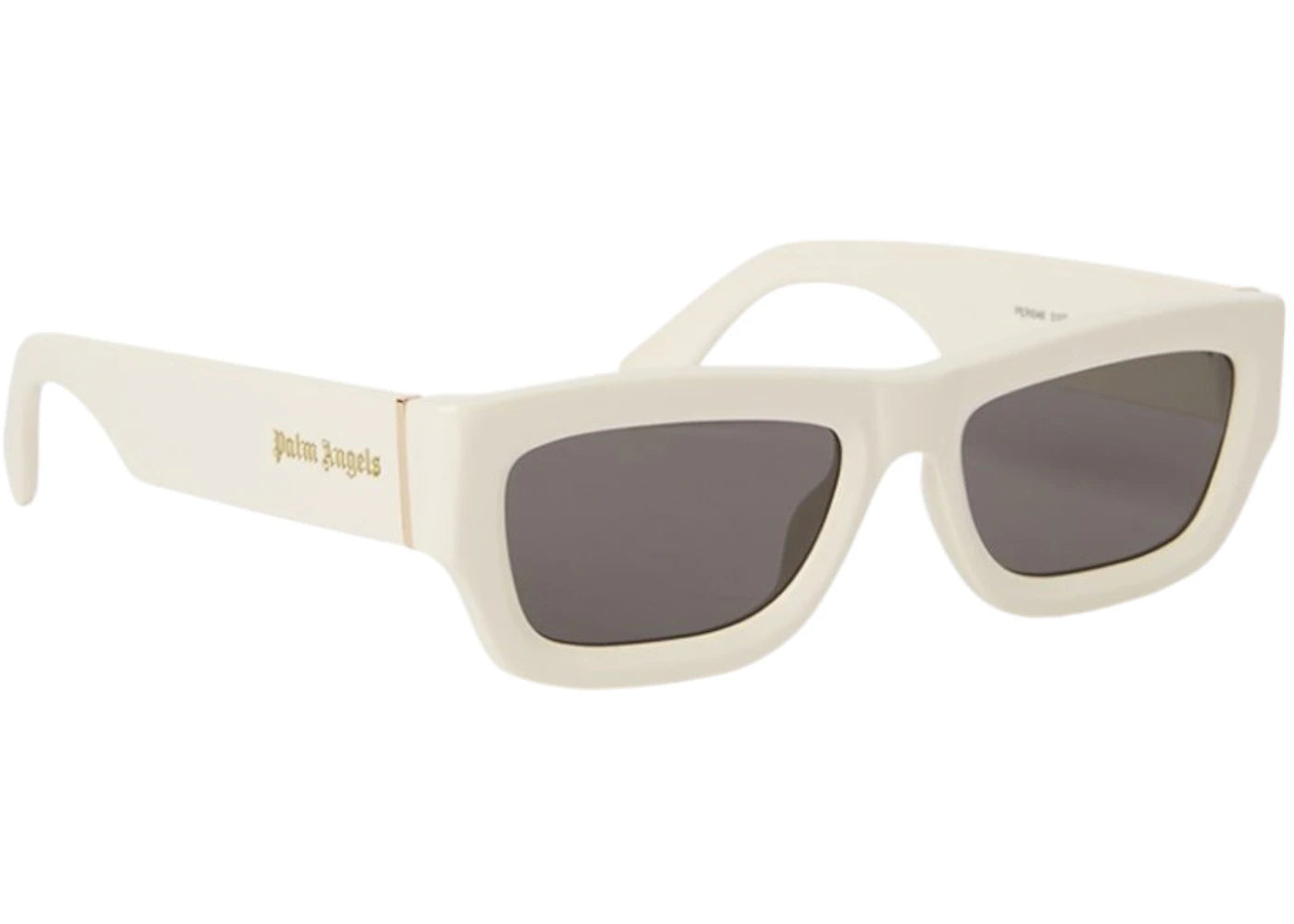 Palm Angels Auberry Sunglasses White Dark Grey (PERI048S24PLA0010107)