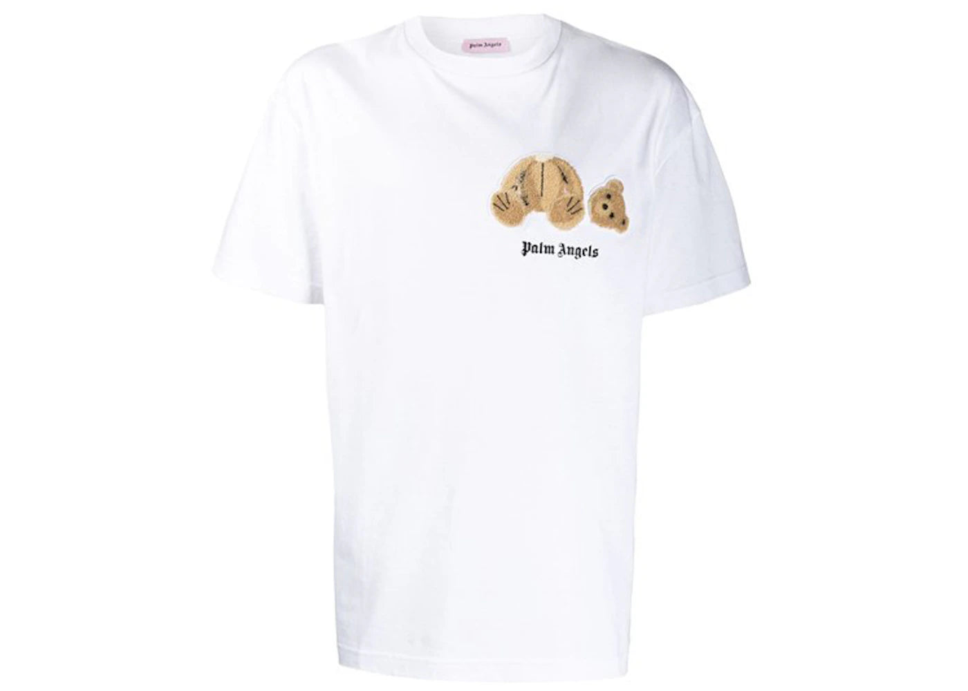 Palm Angels Bear Applique T-shirt White