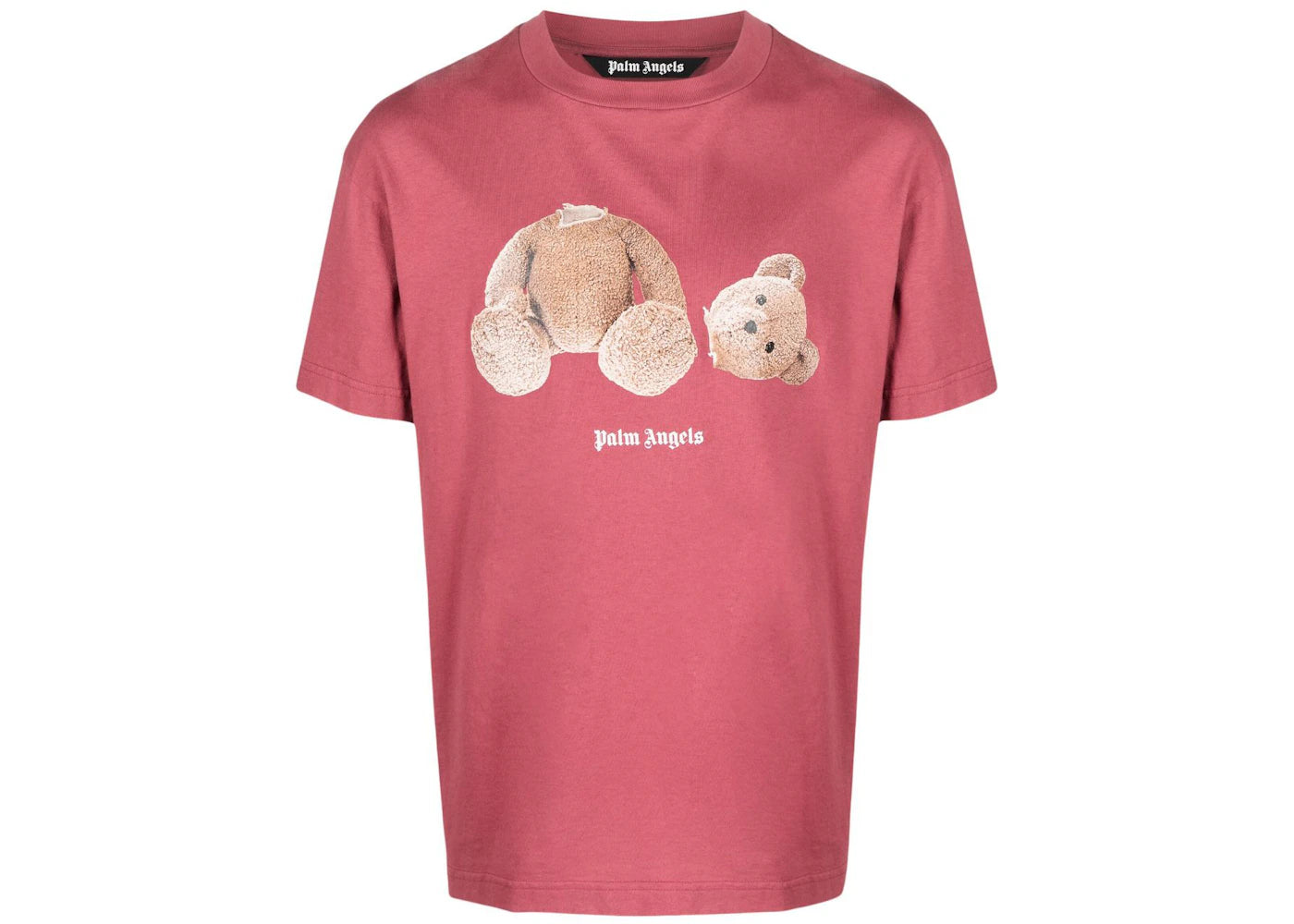 Palm Angels Bear Print T-shirt T-Shirt Pink