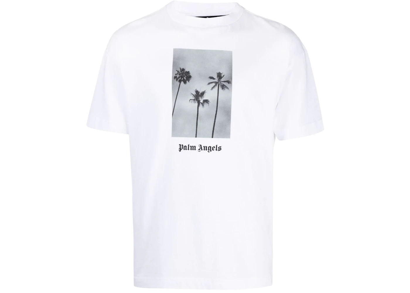 Palm Angels Boulevard Print T-shirt White