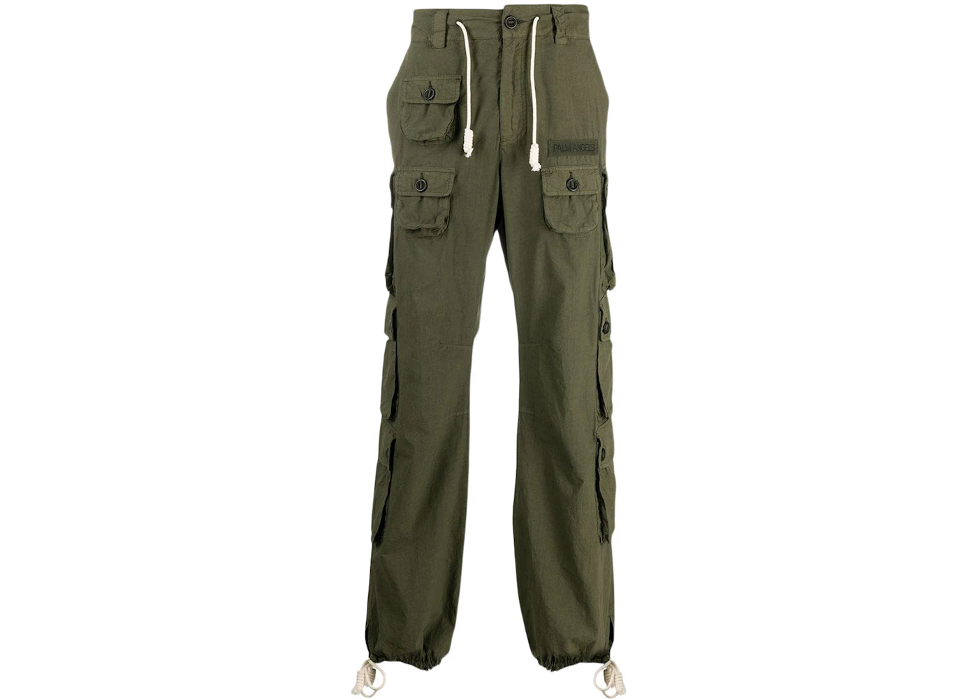 Palm Angels Cargo Pants Military Green