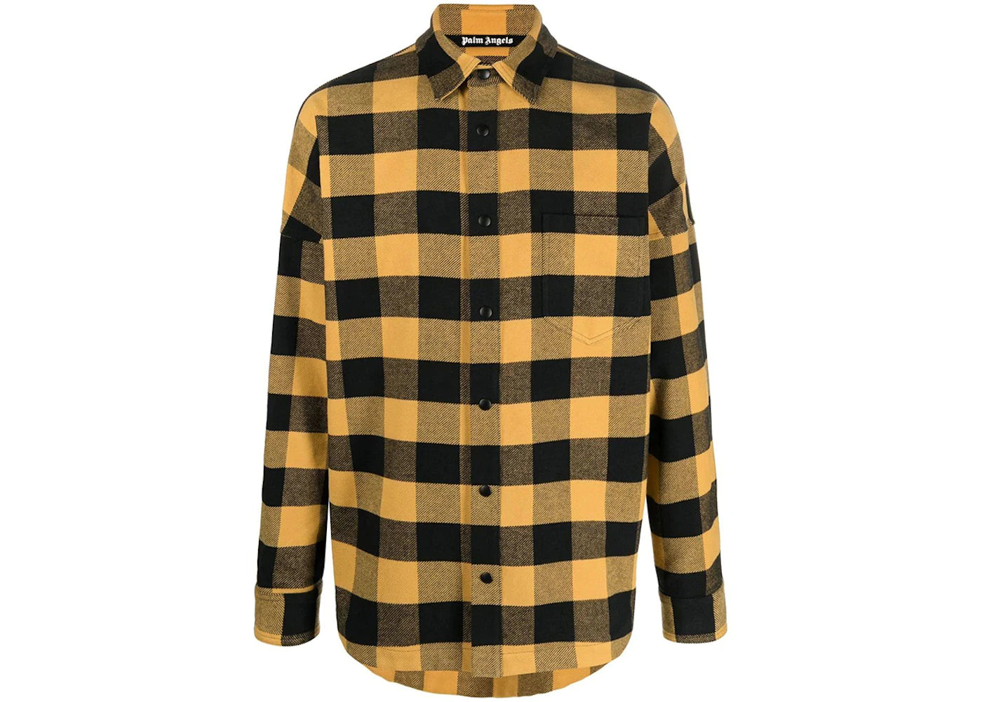 Palm Angels Classic Logo Overshirt Yellow/Black