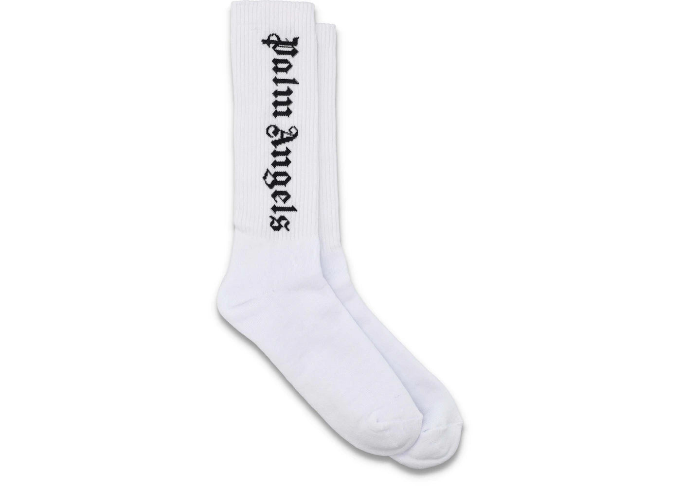 Palm Angels Classic Logo Socks White/Black