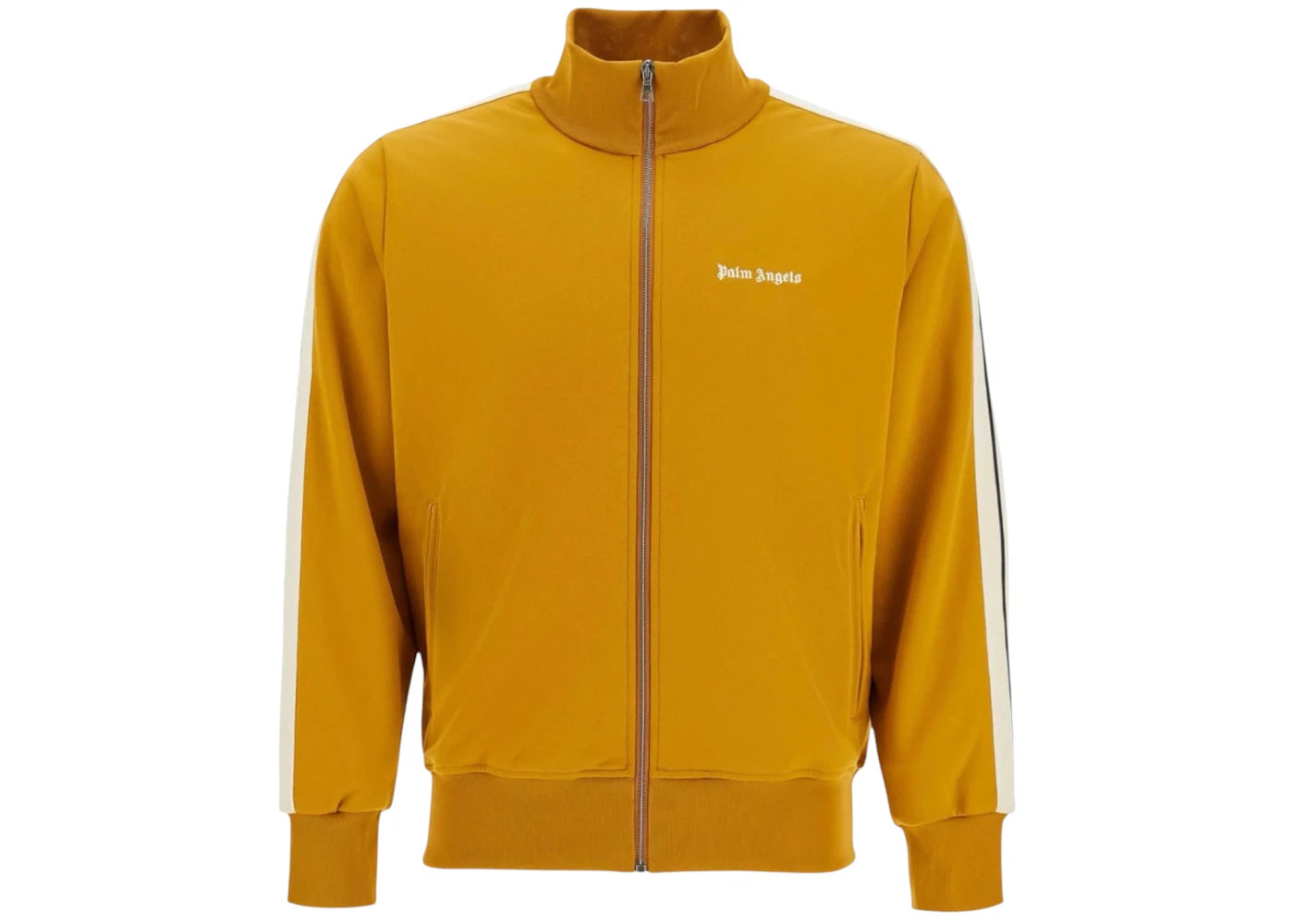 Palm Angels Classic Logo Track Jacket Mustard Yellow