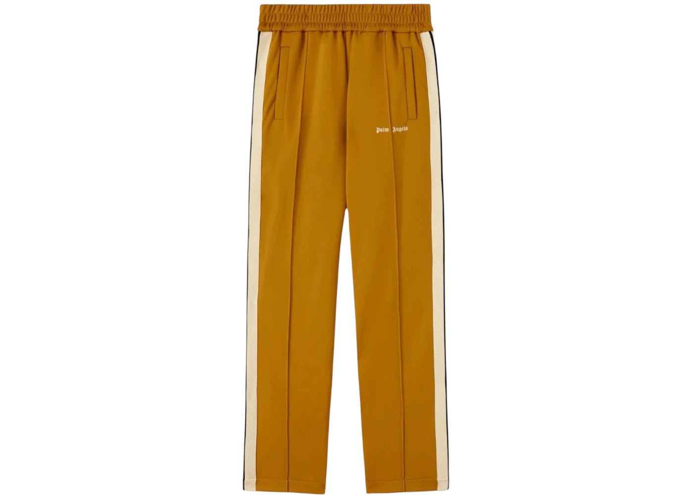 Palm Angels Classic Logo Track Pants Mustard Yellow