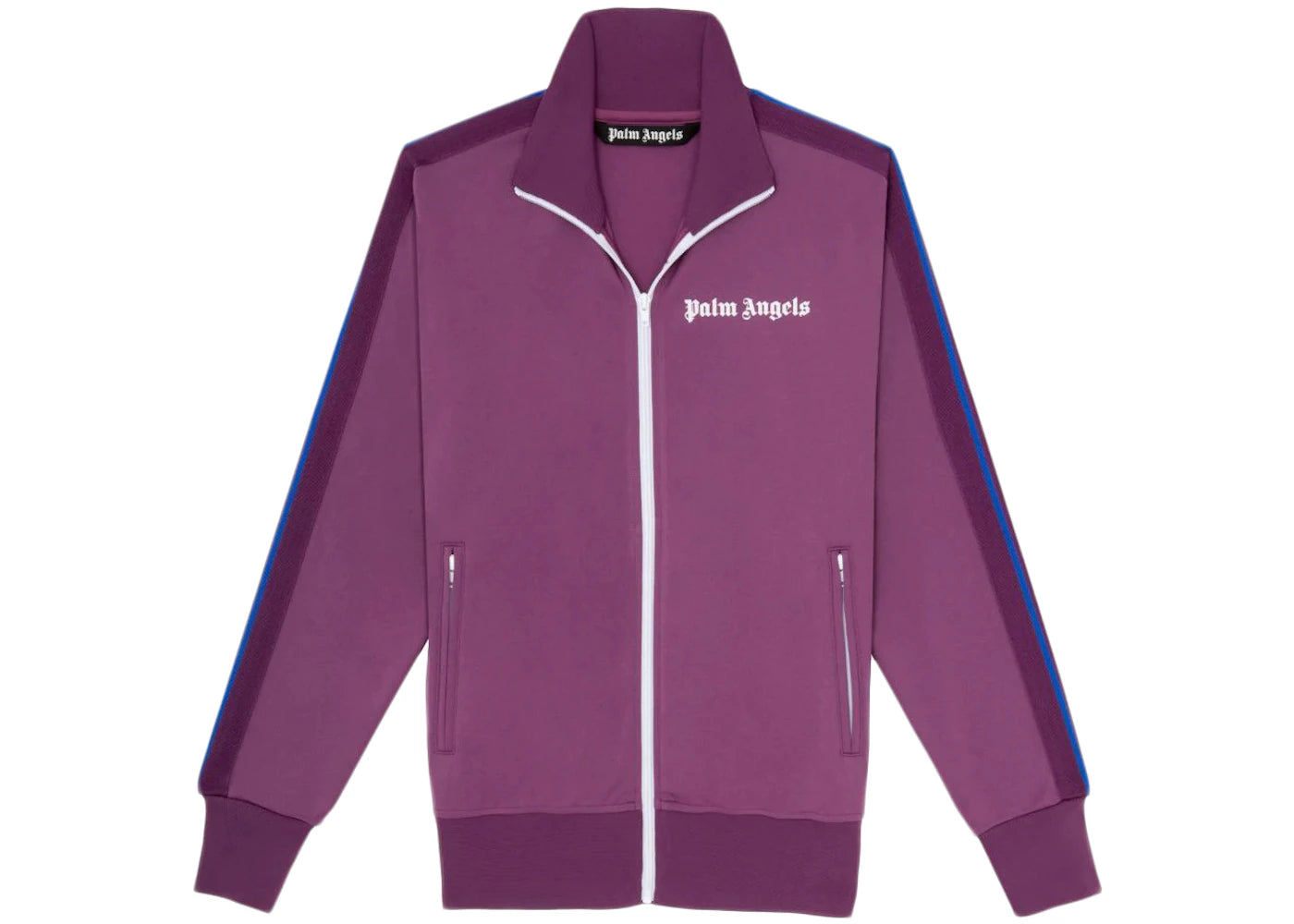 Palm Angels College Track Jacket Grape/White