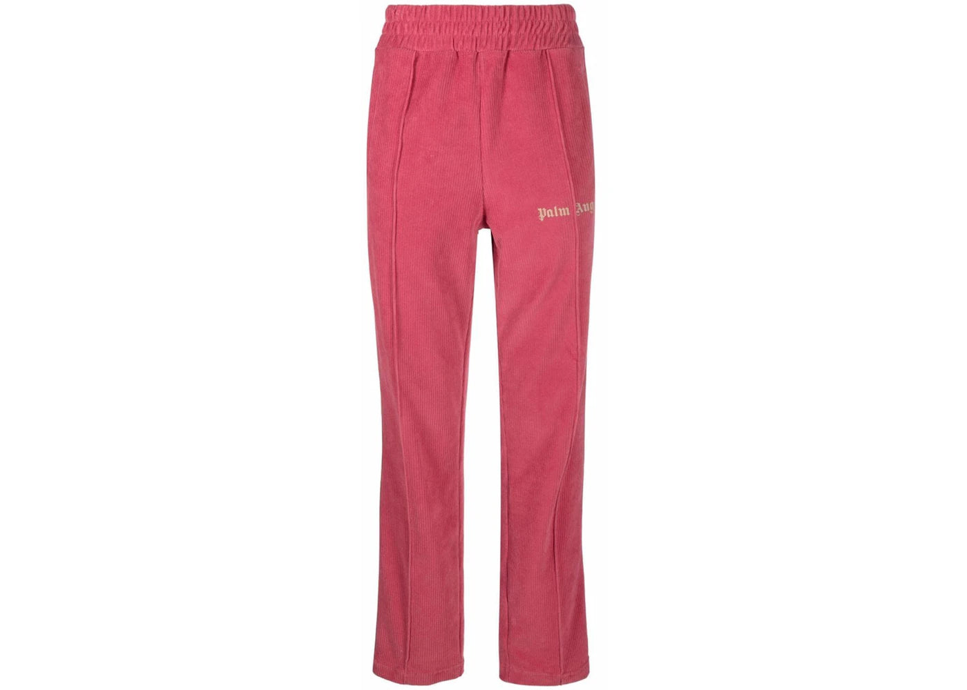 Palm Angels Corduroy Track Pants Pink Beige