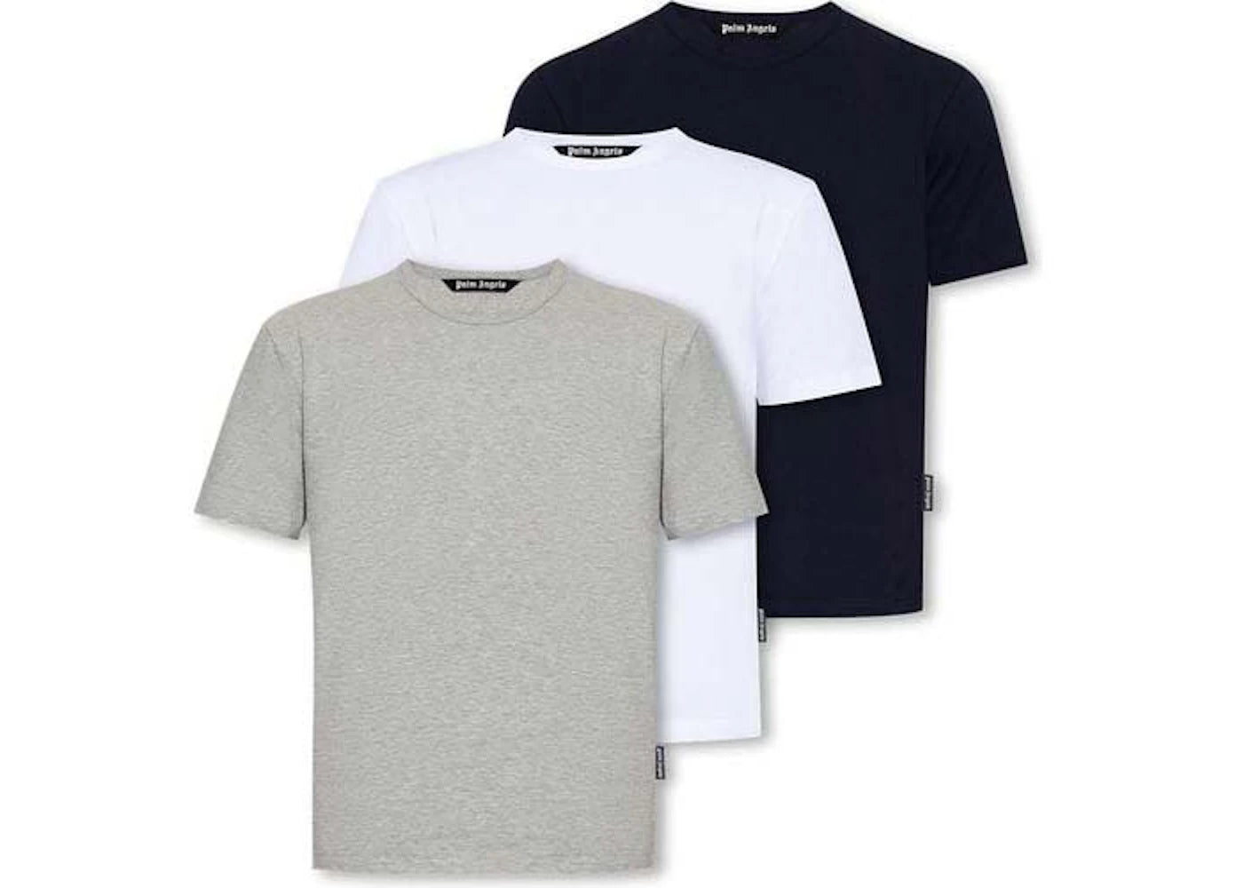 Palm Angels Crewneck 3-Pack T-shirt Navy/Grey/White