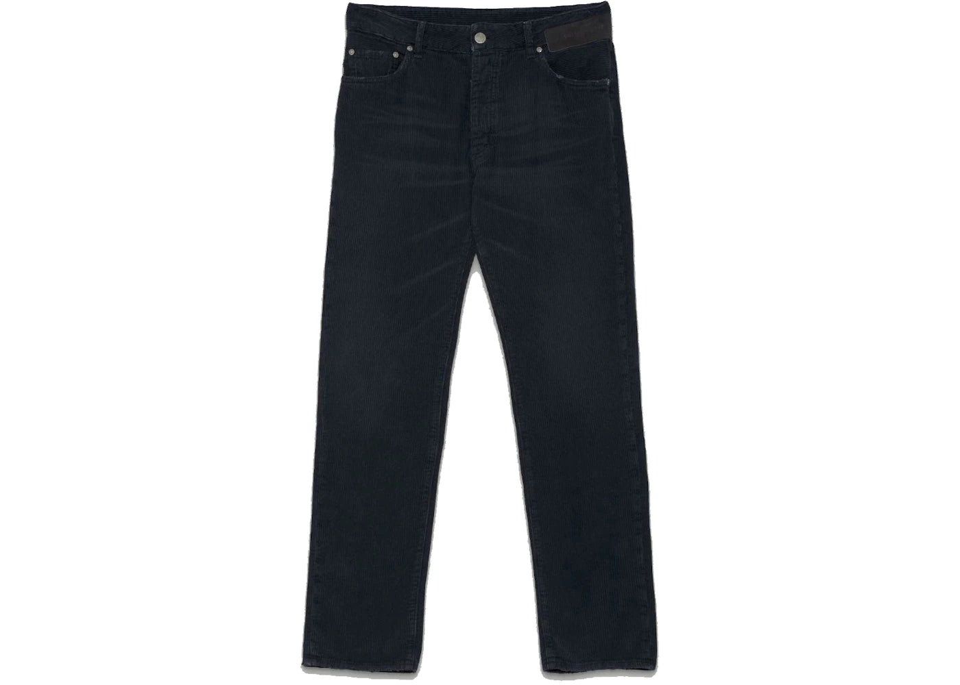 Palm Angels Curved Logo Pants Black