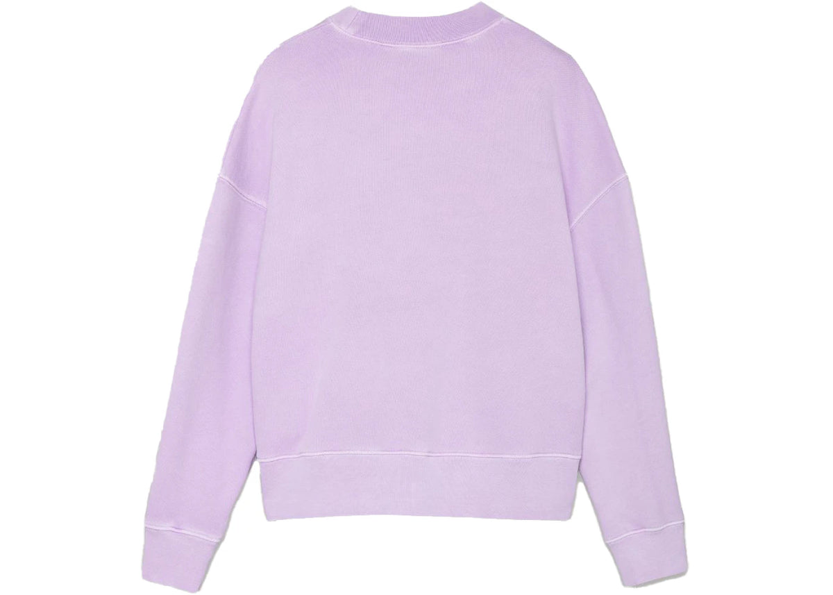 Palm Angels Curved Logo Sweatshirt Lilac – Side Kicks