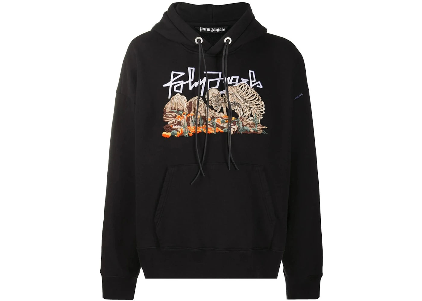 Palm Angels Desert Skull Hoodie Black/Multicolor
