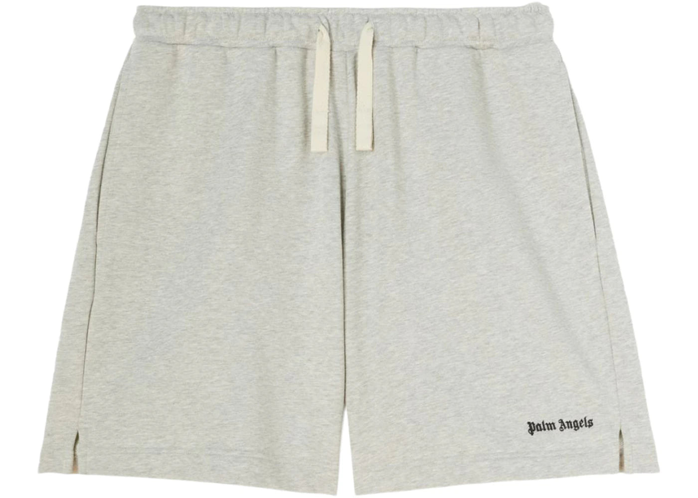 Palm Angels Embroidered-Logo Track Shorts Grey