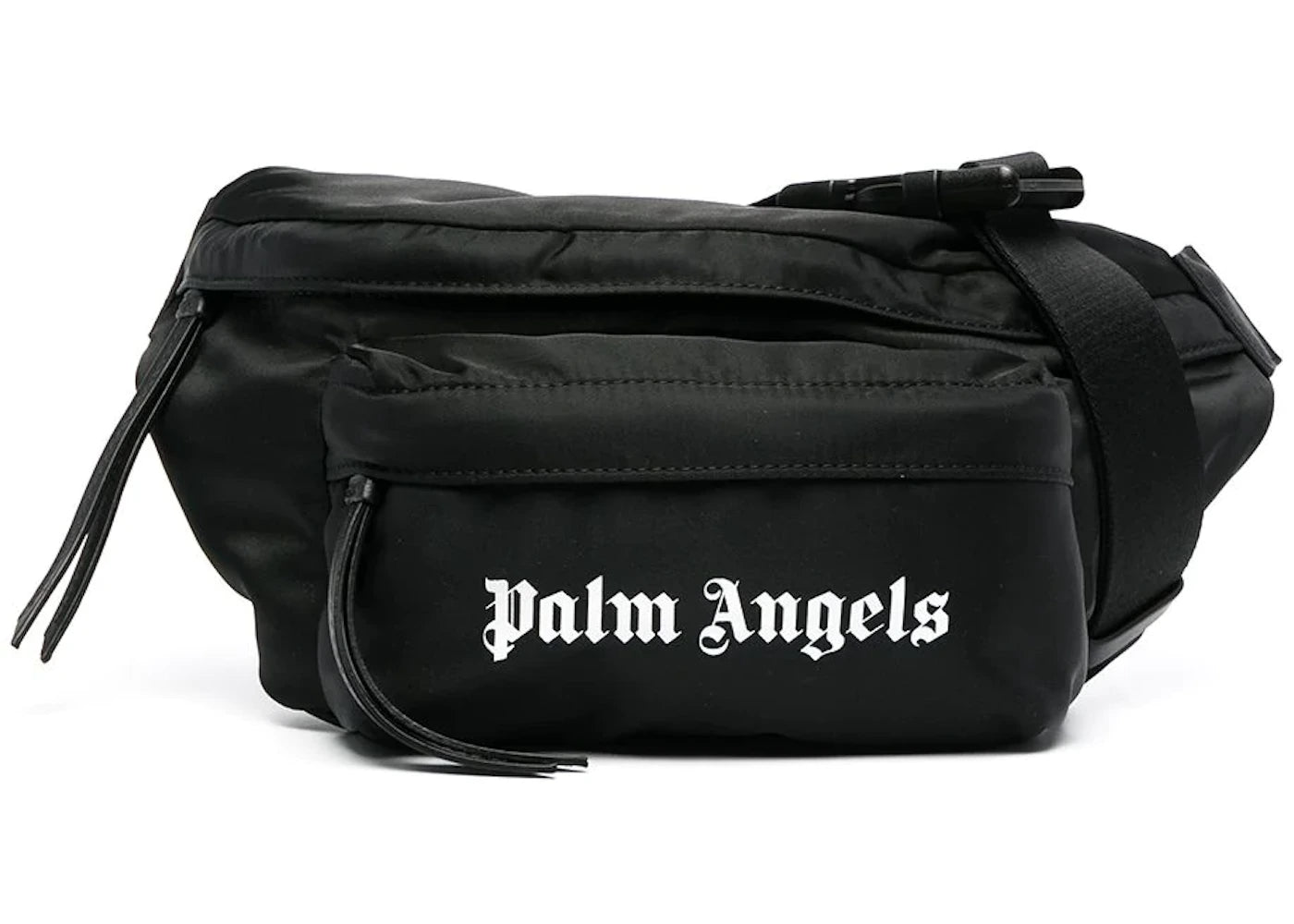 Palm Angels Essential Logo Belt Bag Black