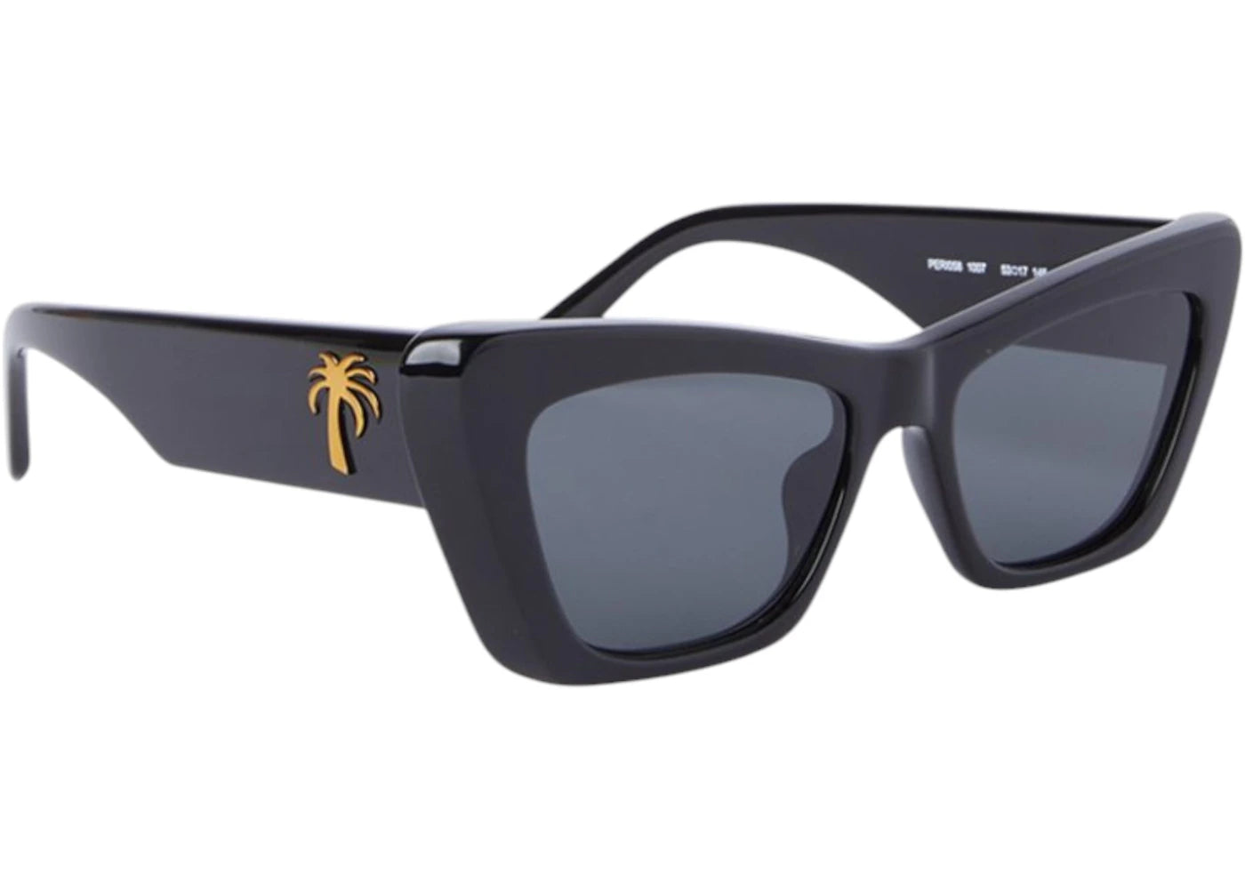 Palm Angels Fairfield Sunglasses Black Dark Grey (PERI058S24PLA0011007)