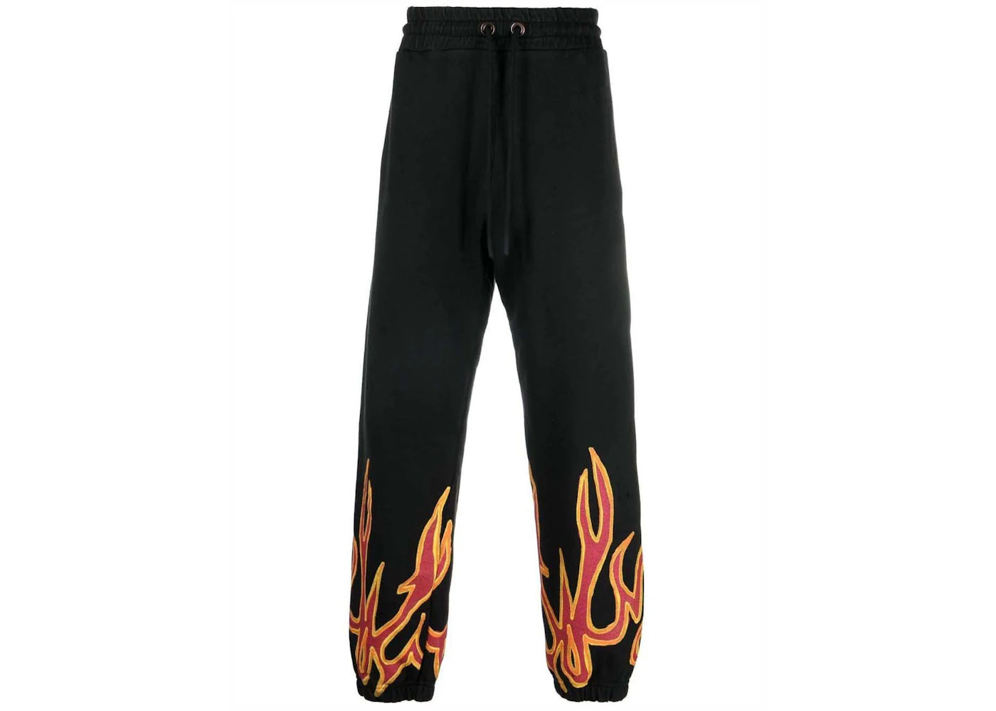 Palm Angels Gd Graffiti Flames Sweatpants Black/Red