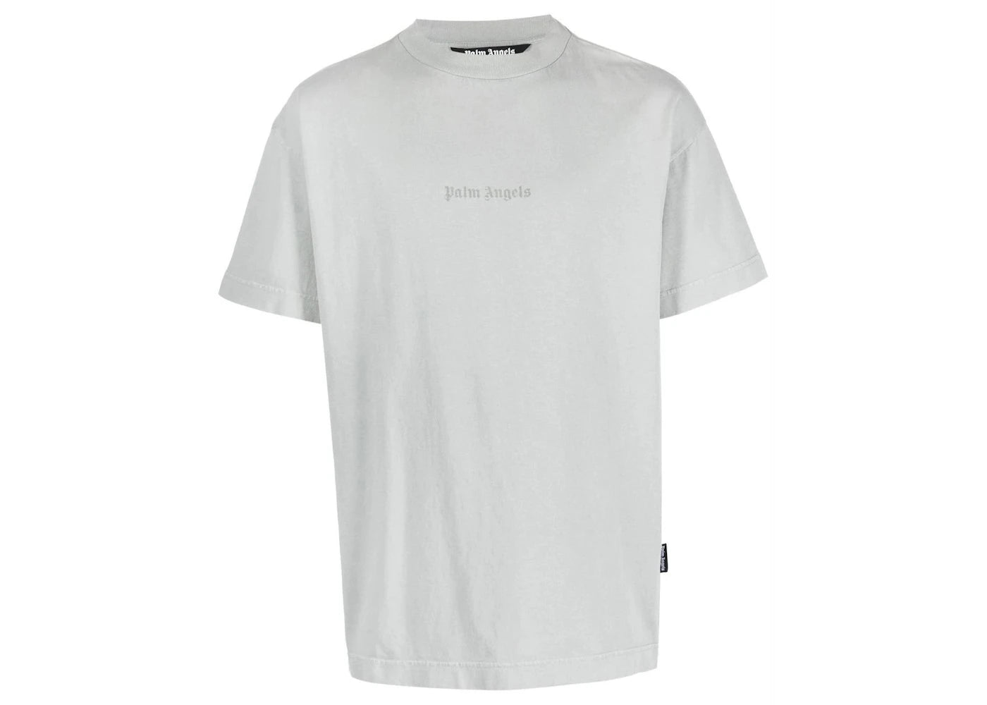 Palm Angels Gd Reverse Logo Tee Light Grey