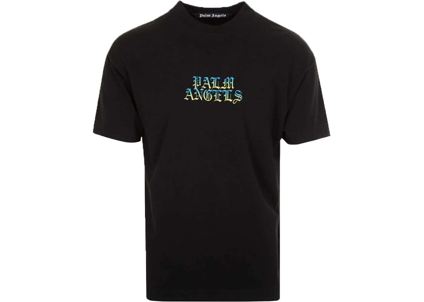 Palm Angels Hue Gothic Logo T-shirt Black