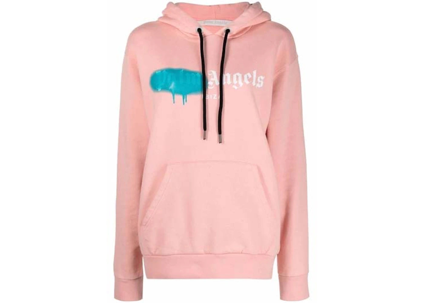 Palm Angels Ibiza Sprayed Hoodie Salmon