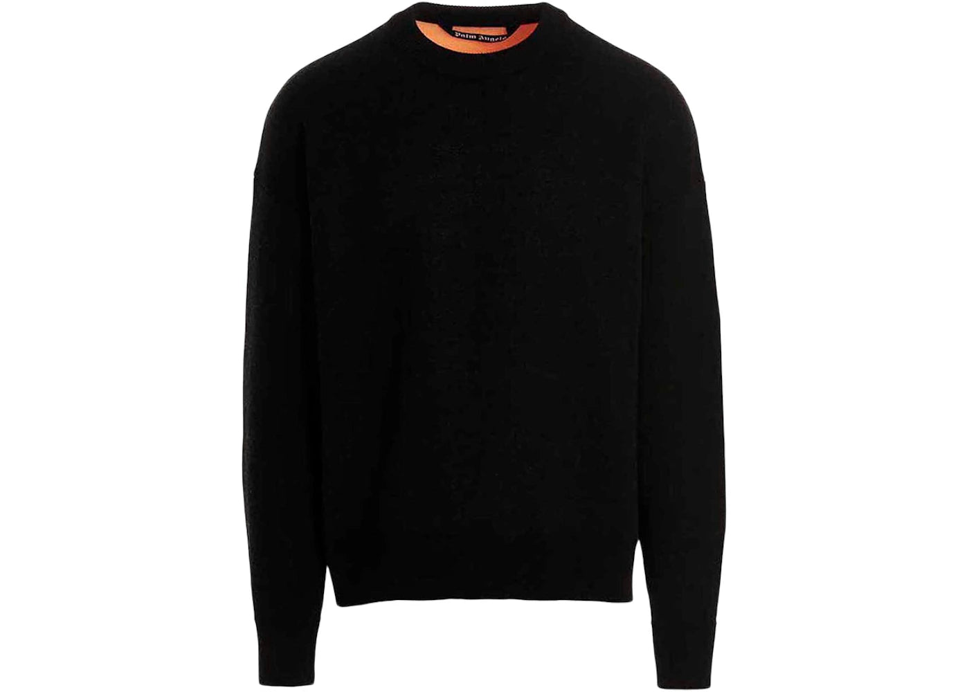 Palm Angels Intarsia Palm Wool Sweater Black/Multi