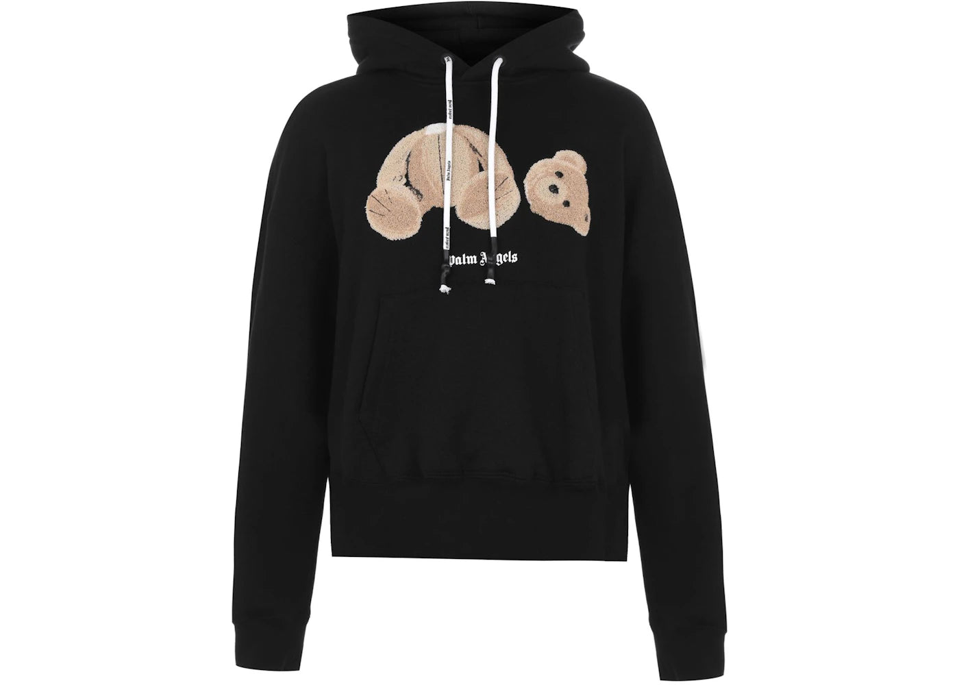 Palm Angels Bear Hoodie Black