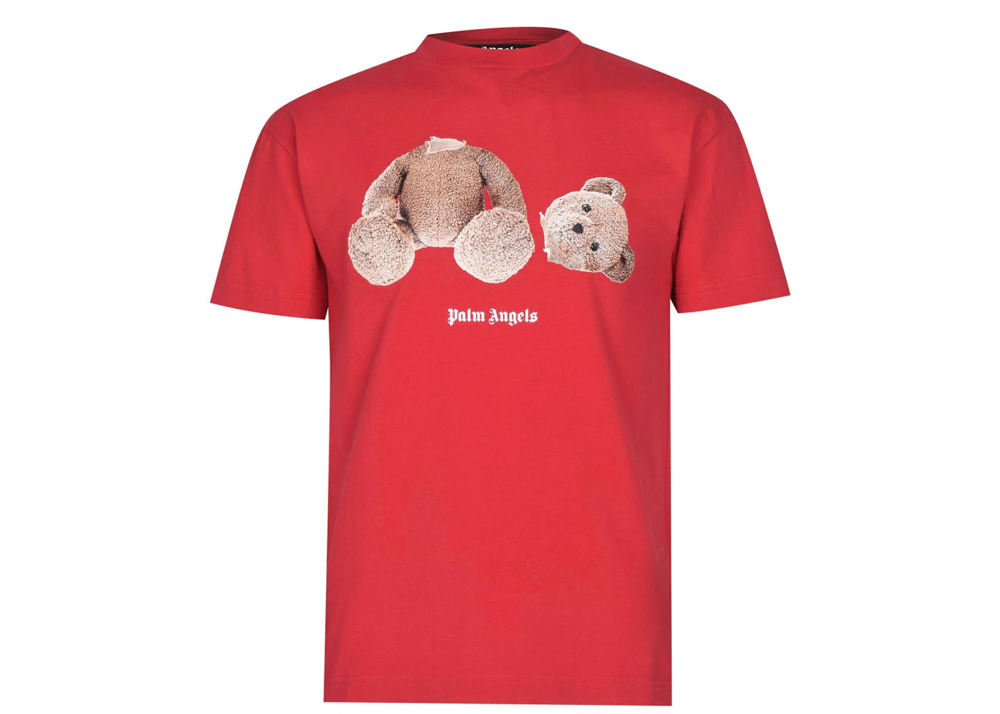 Palm Angels Bear T-shirt Red