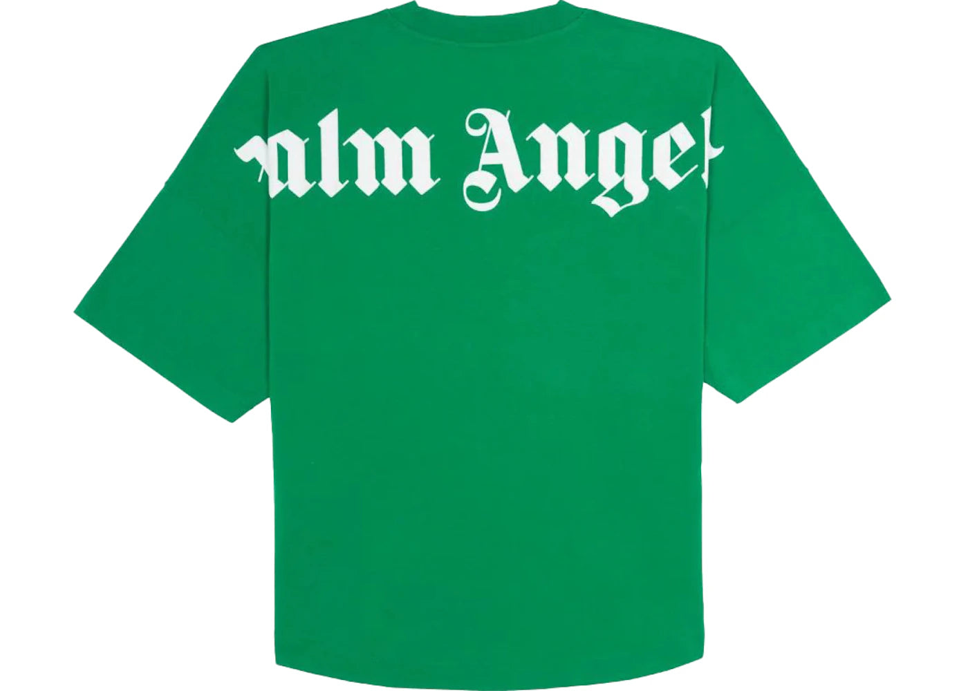 Palm Angels Logo T-shirt Forest Green