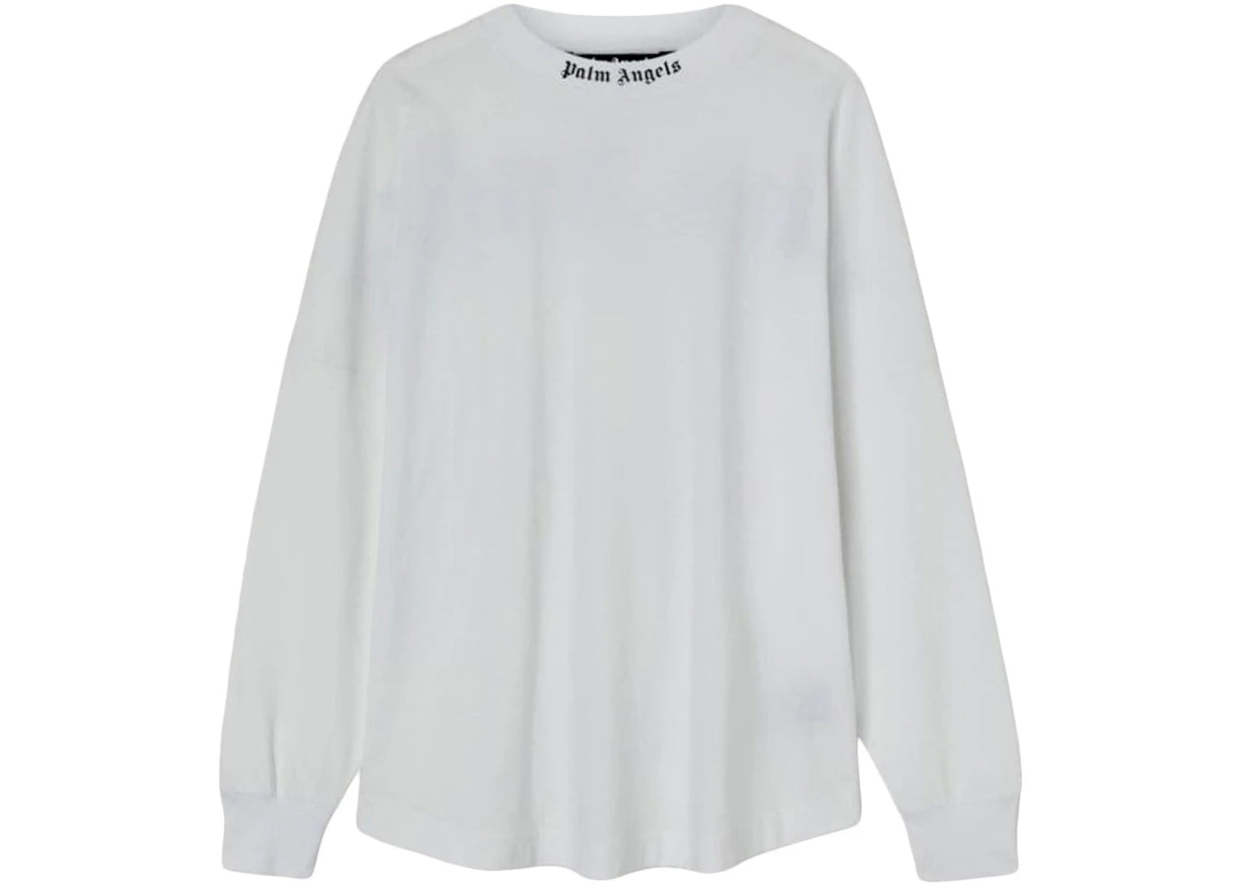 Palm Angels Long Logo T-Shirt White/Black
