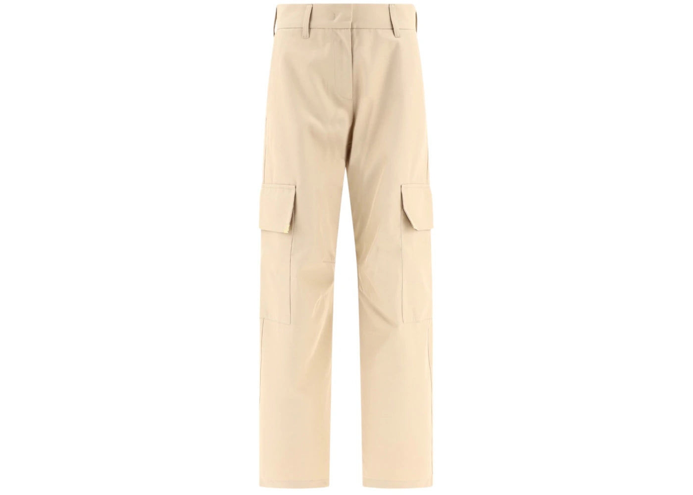 Palm Angels Metal Frame Carrot Pants Beige