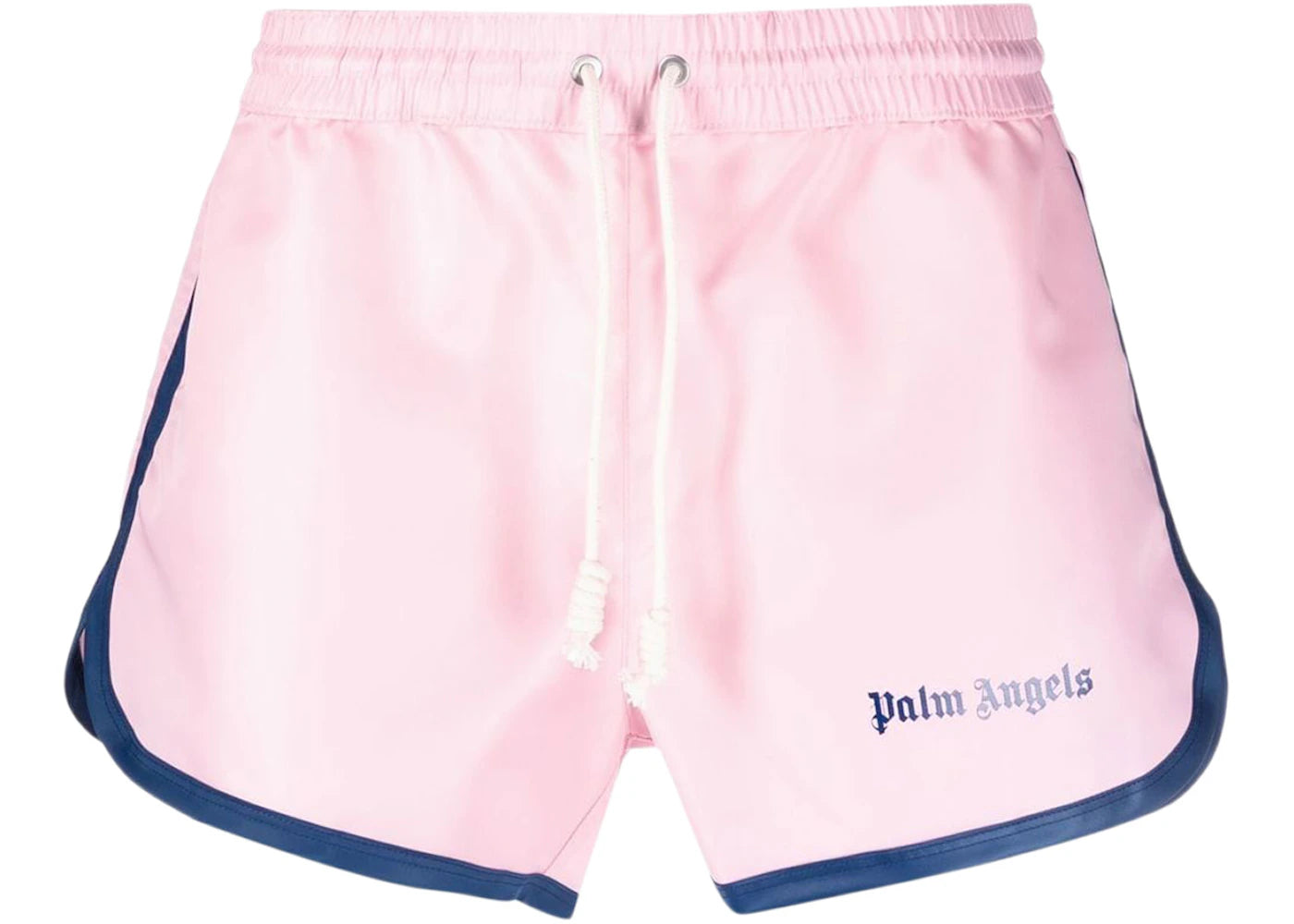 Palm Angels Miami Contrast Trim Shorts Light Pink/Navy