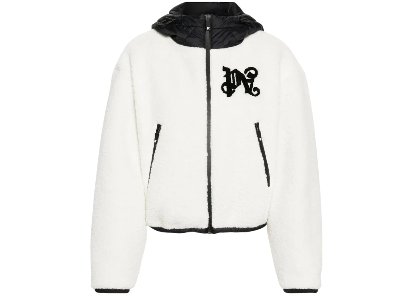 Palm Angels Monogram Cozy Ski Jacket White