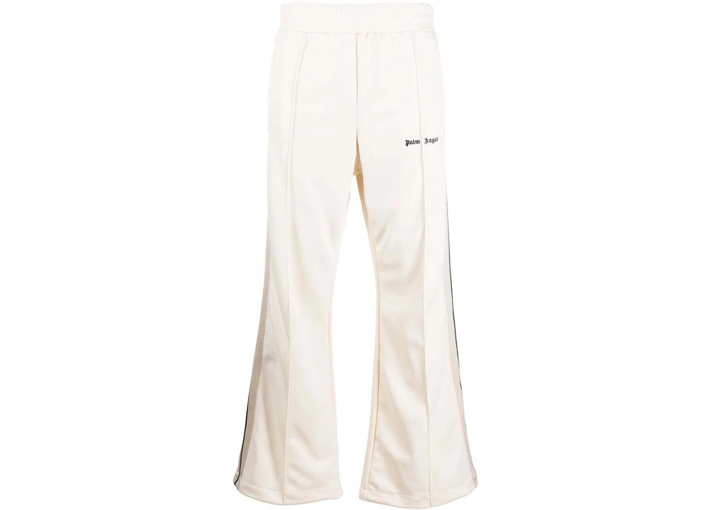 Palm Angels Monogram Flared Track Pants White