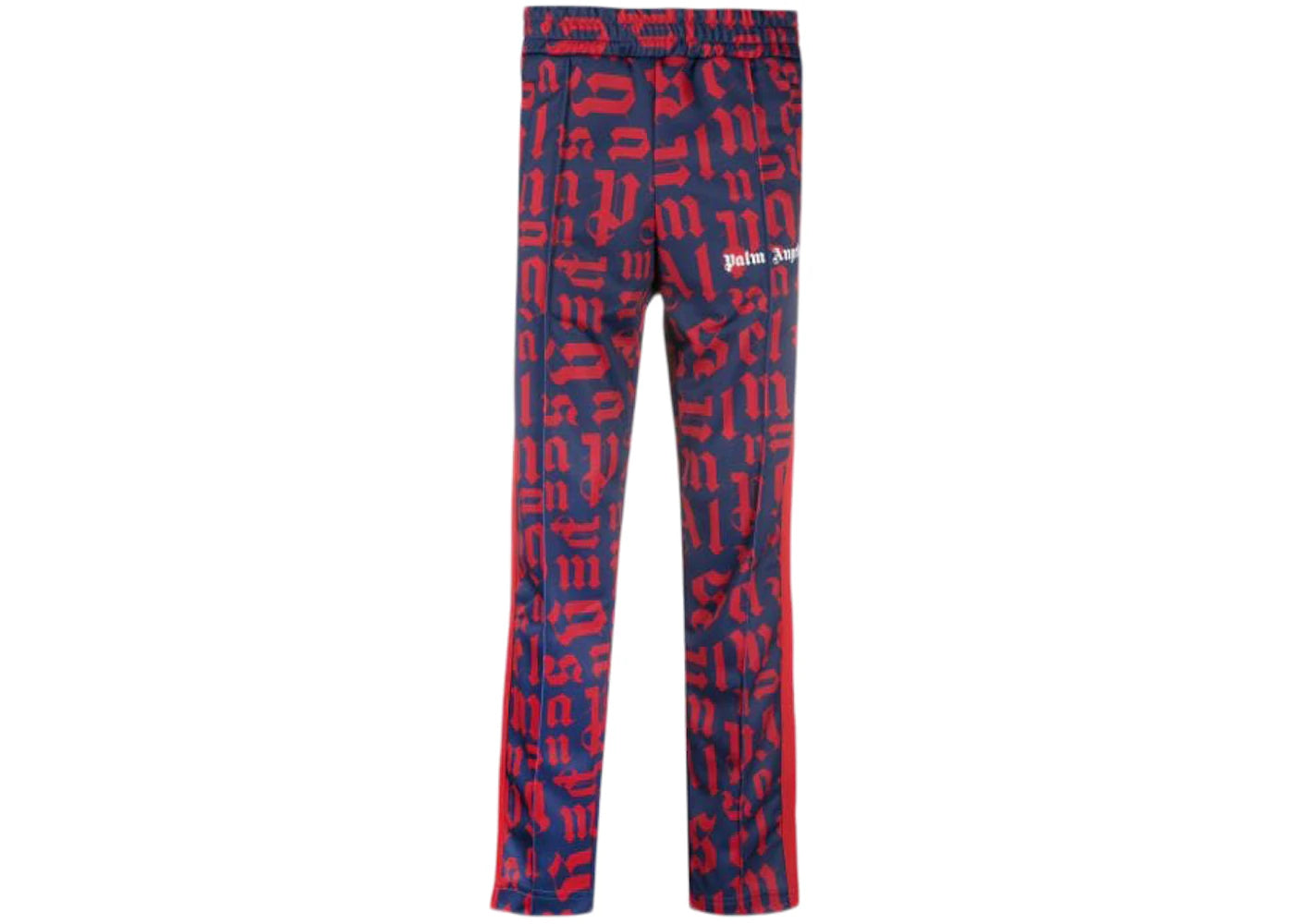 Palm Angels Monogram Straight Fit Track Pants Blue/Red
