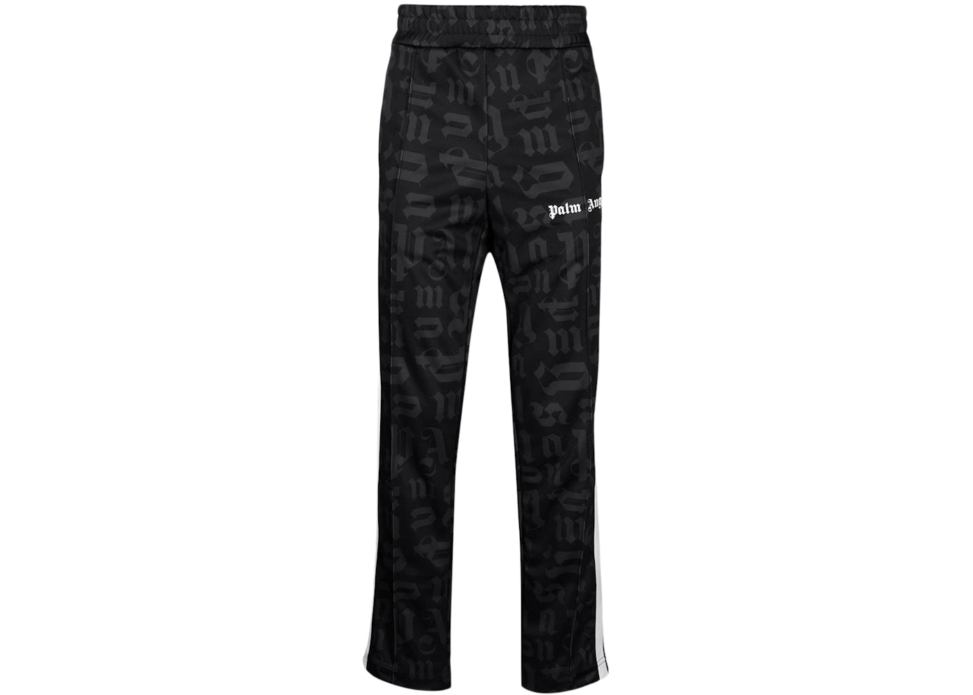 Palm Angels Monogram Track Pants Black/White