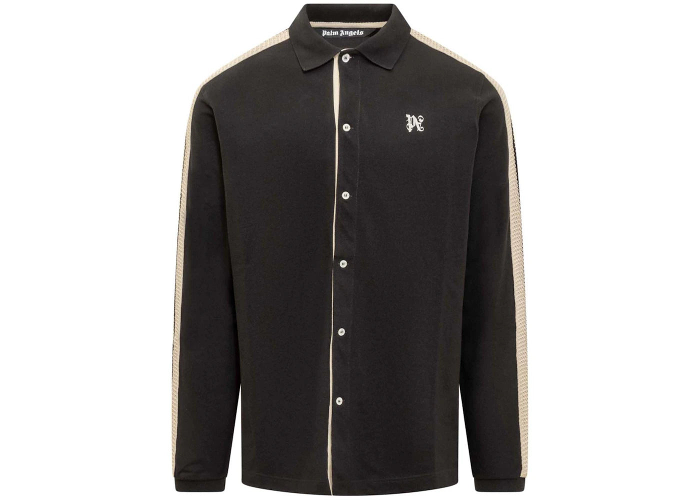 Palm Angels Monogram Trackshirt Black