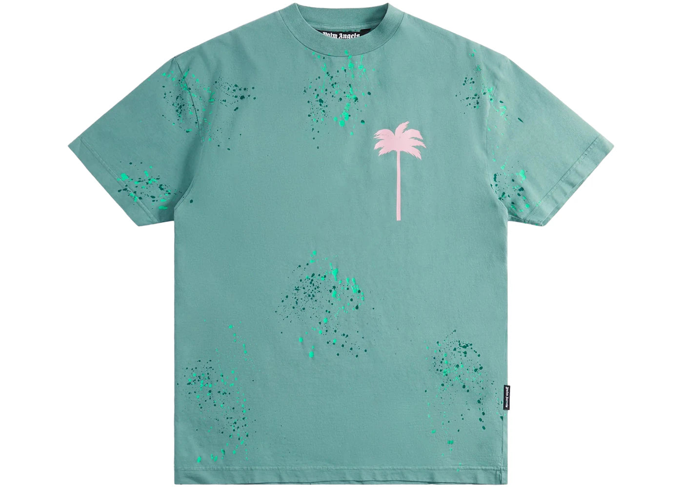 Palm Angels PXP Painted T-shirt Green