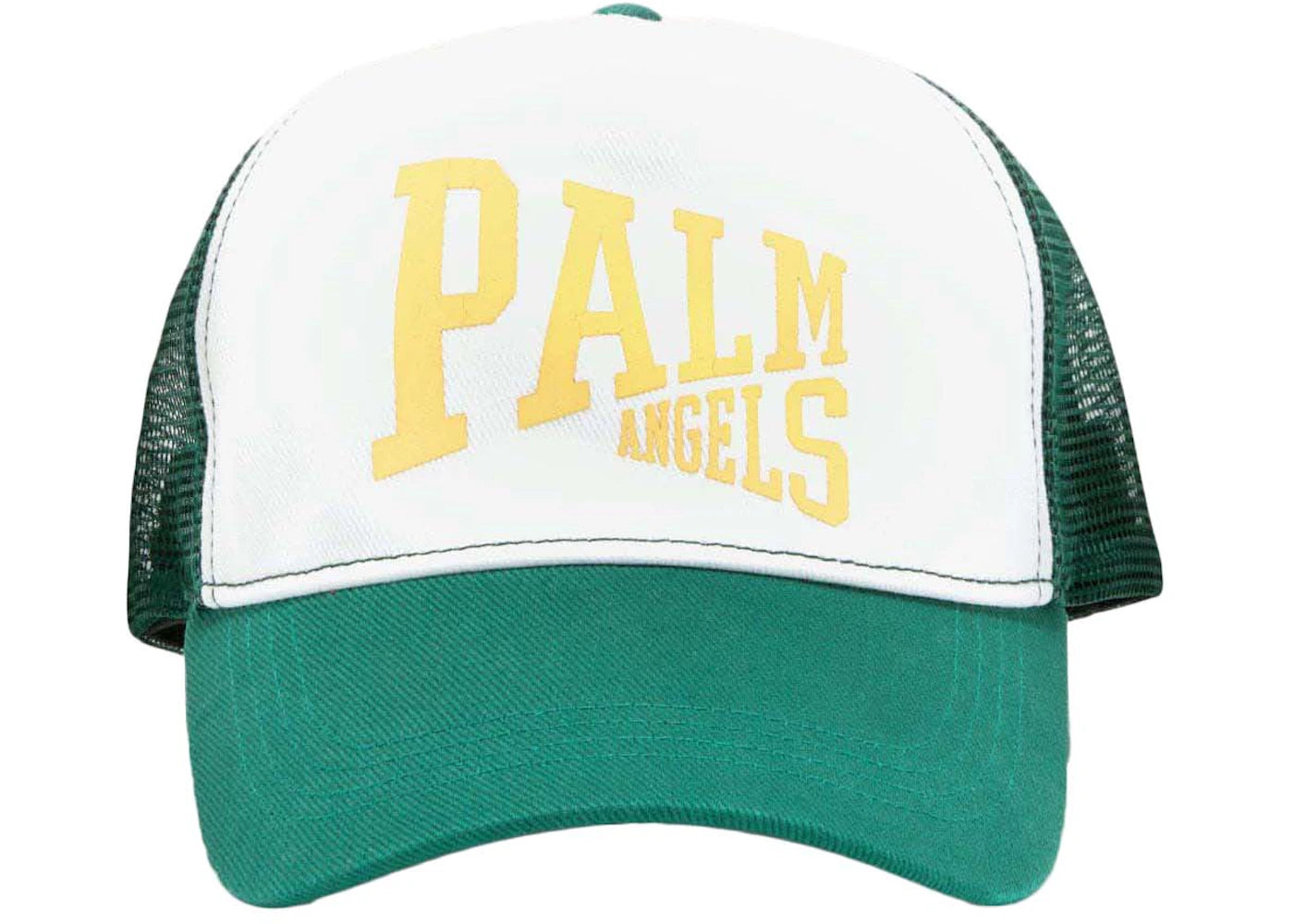 Palm Angels Pa League Trucker Cap Green/Gold