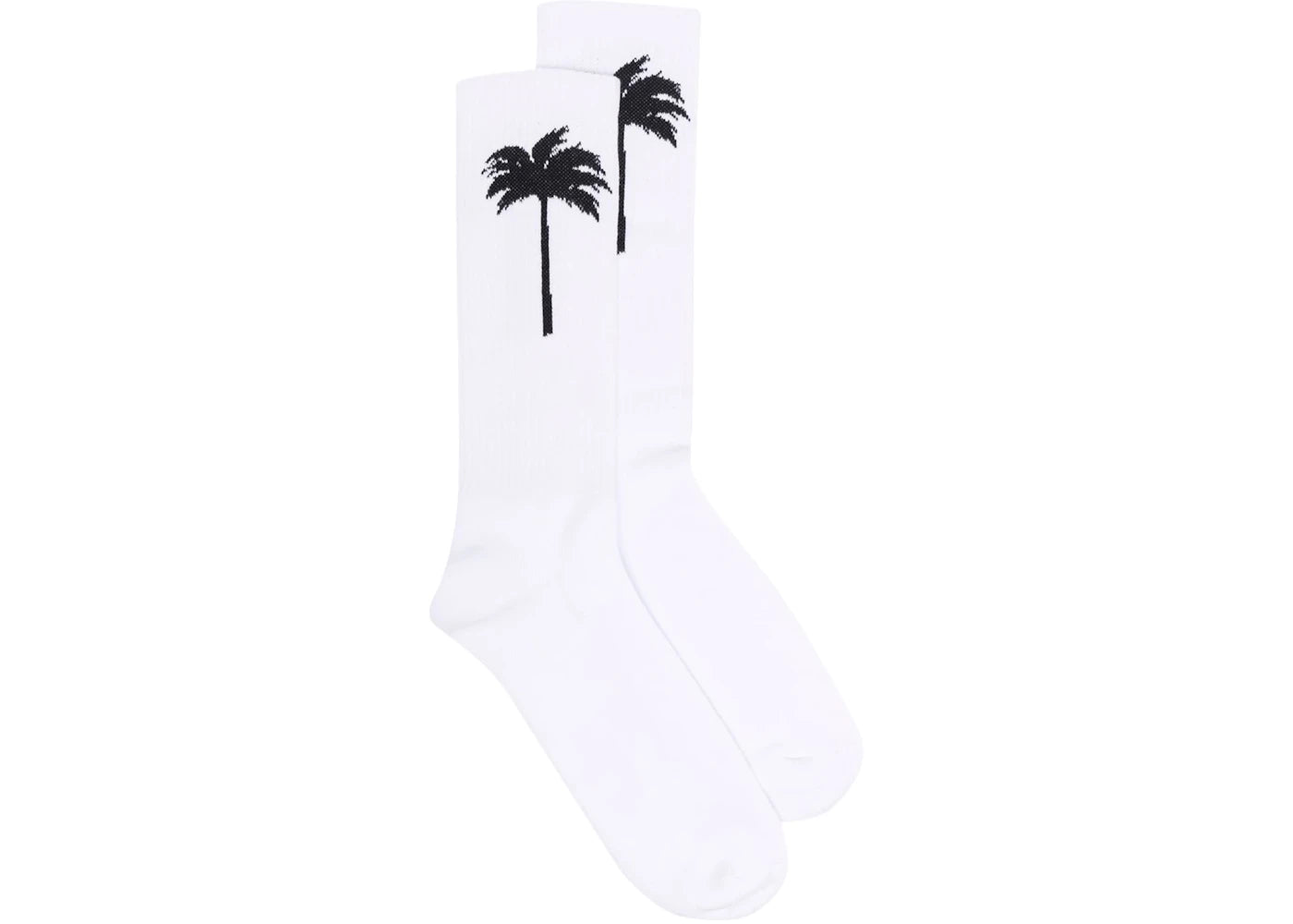 Palm Angels Palm Socks White/Black