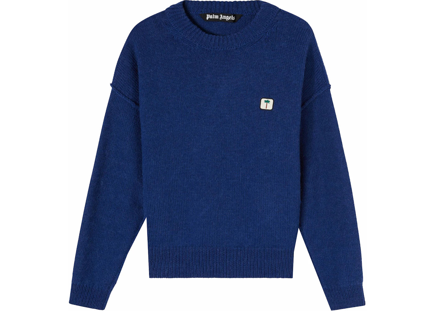 Palm Angels Palm Tree PXP Sweater Blue