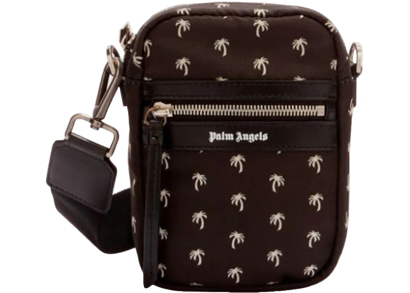 Palm Angels Palms Crossbody Bag Mini Black/White