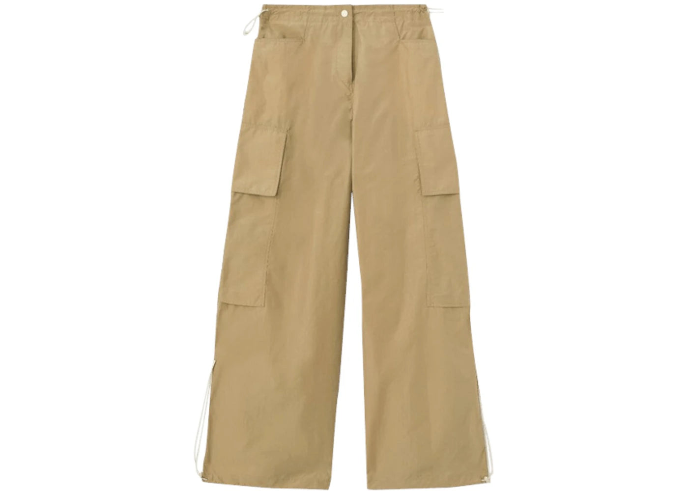 Palm Angels Parachute Pants Beige