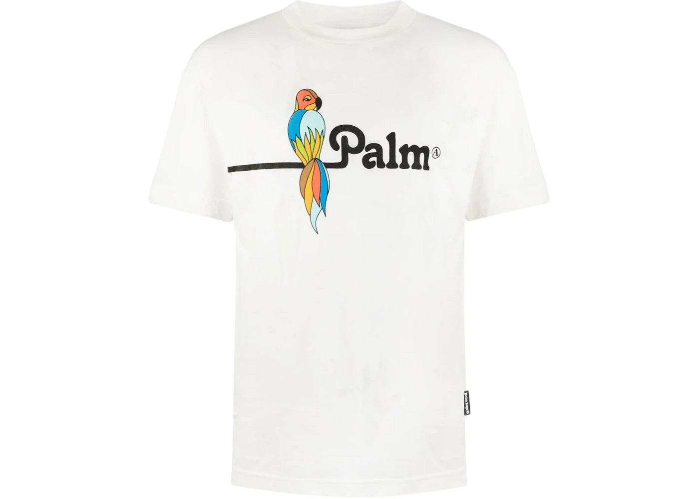 Palm Angels Parrot Logo T-Shirt White/Black/Multi