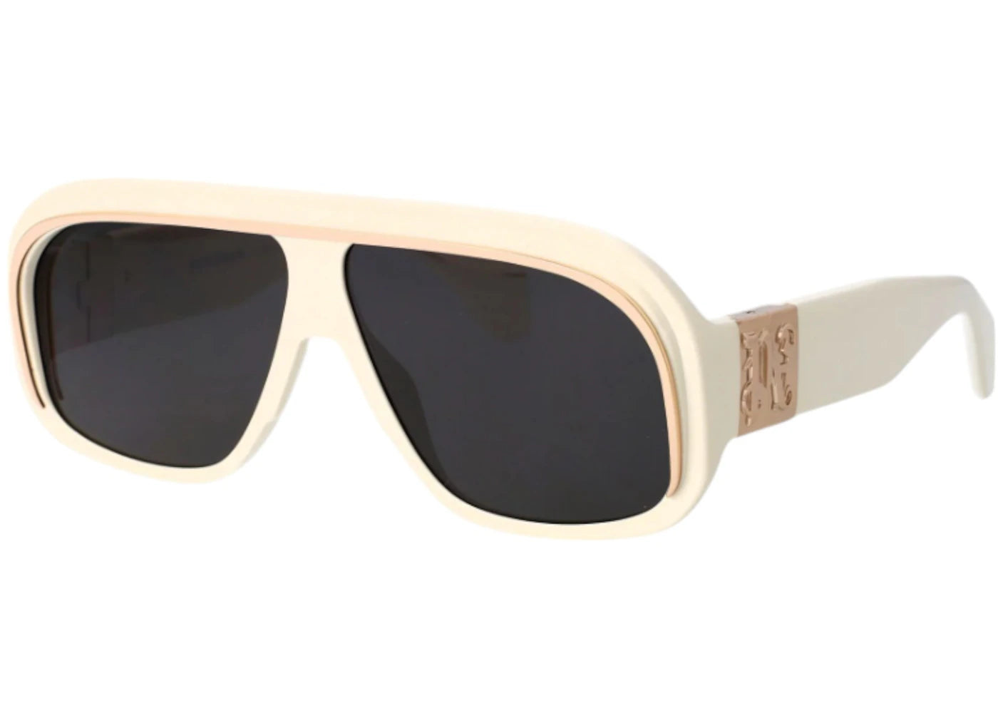 Palm Angels Reedley Sunglasses White Dark Grey (PERI063S24PLA0010107)