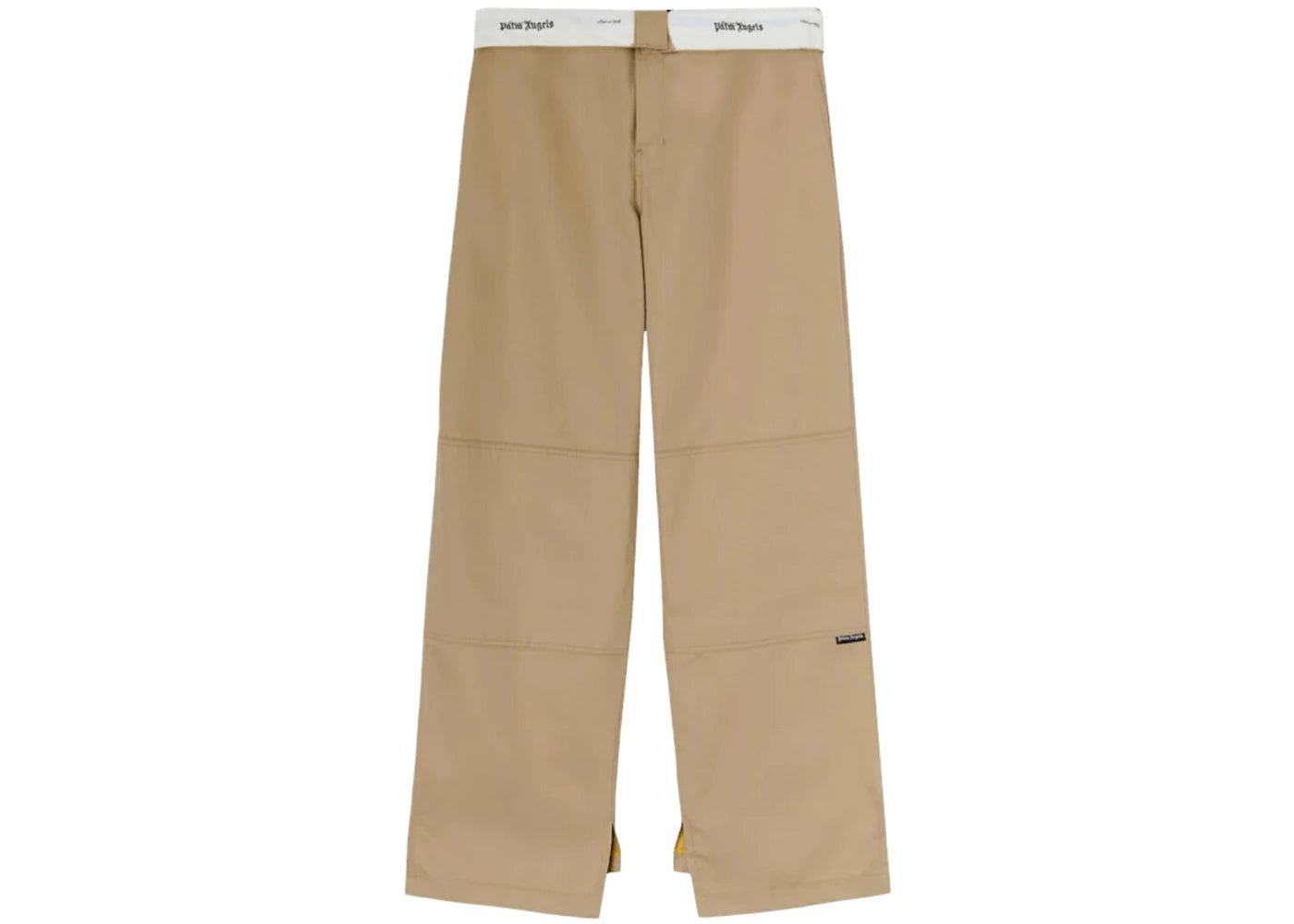 Palm Angels Reversed Waistband Chino Pant Beige